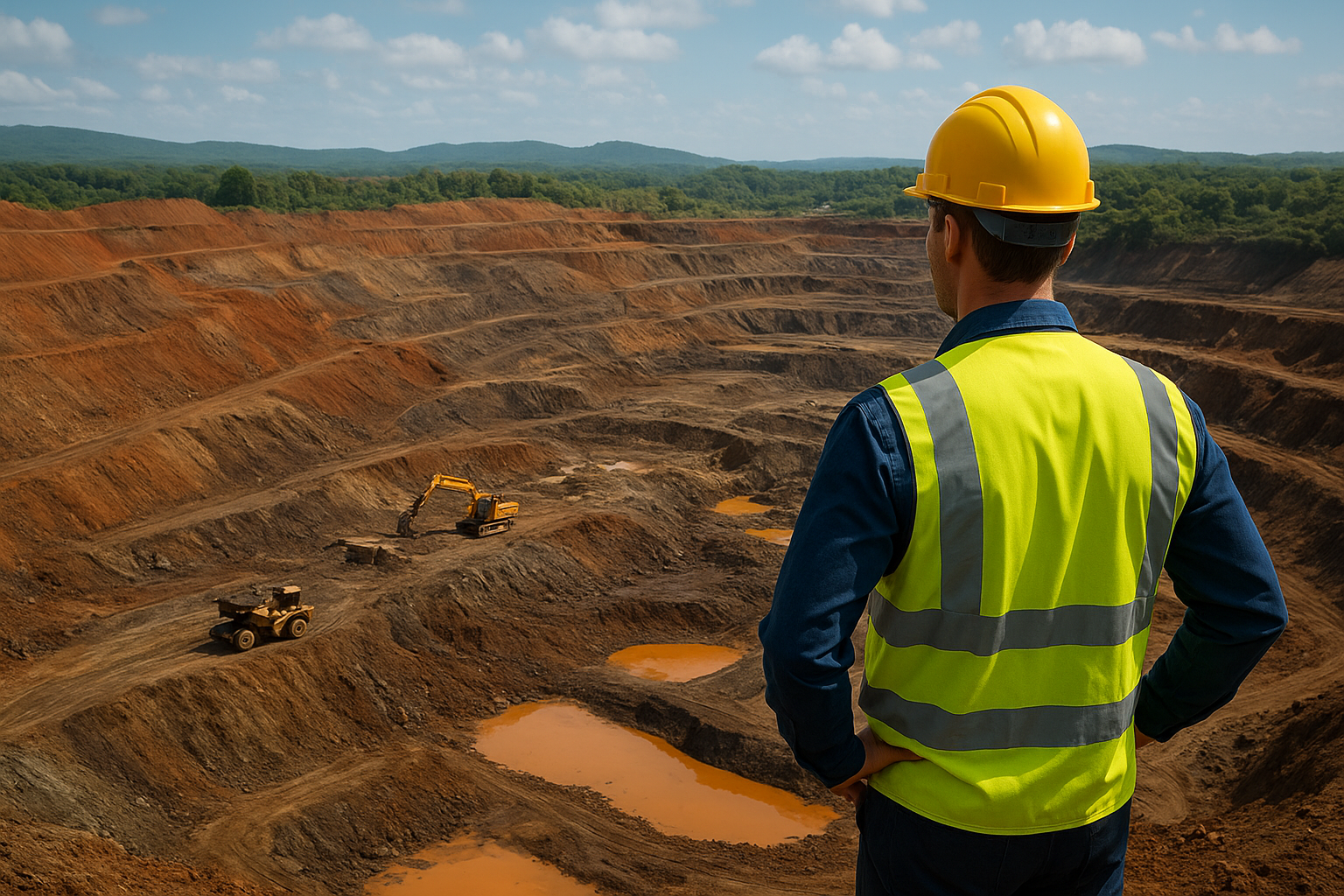 Sarzedo sofre deslizamento de talude em mina da empresa itaminas