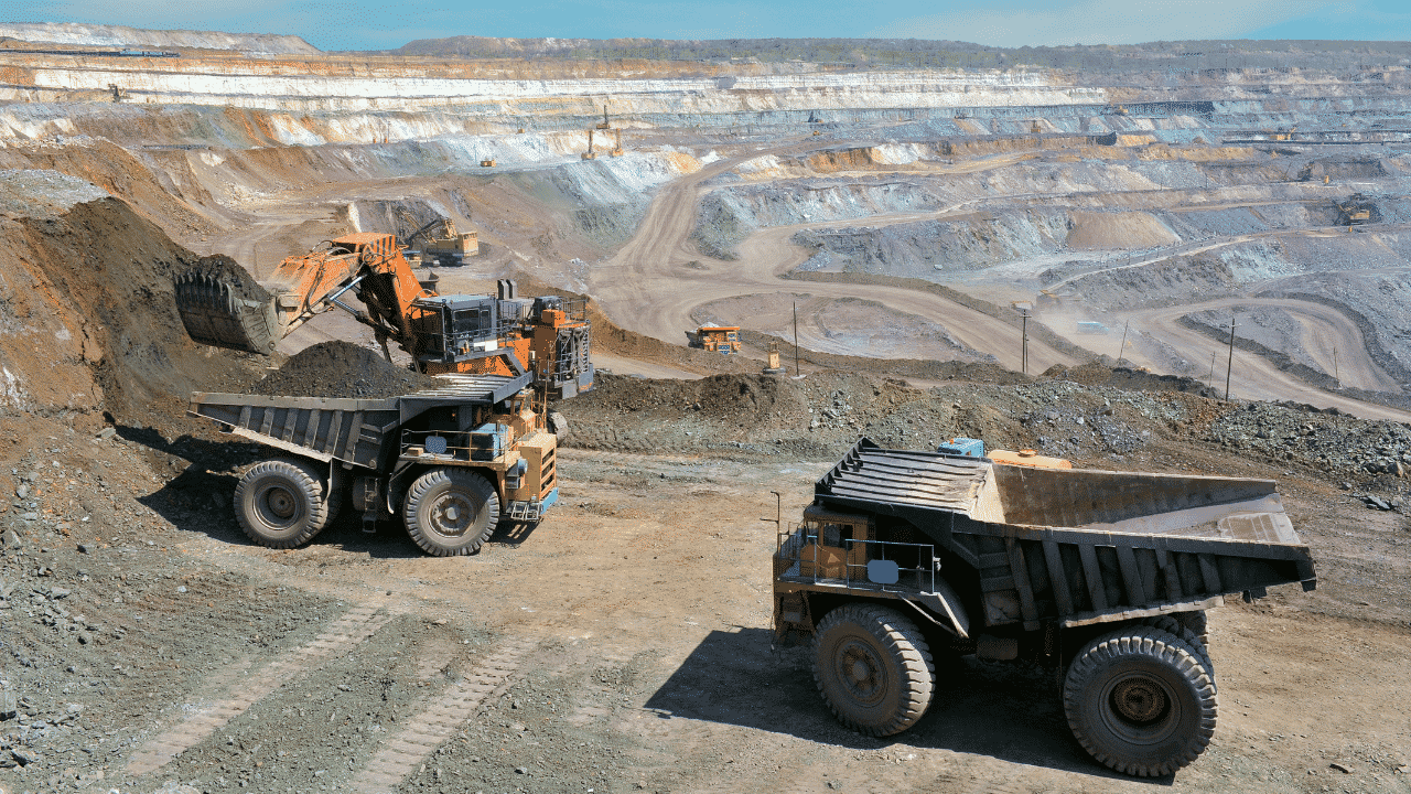 minério de ferro; mineração