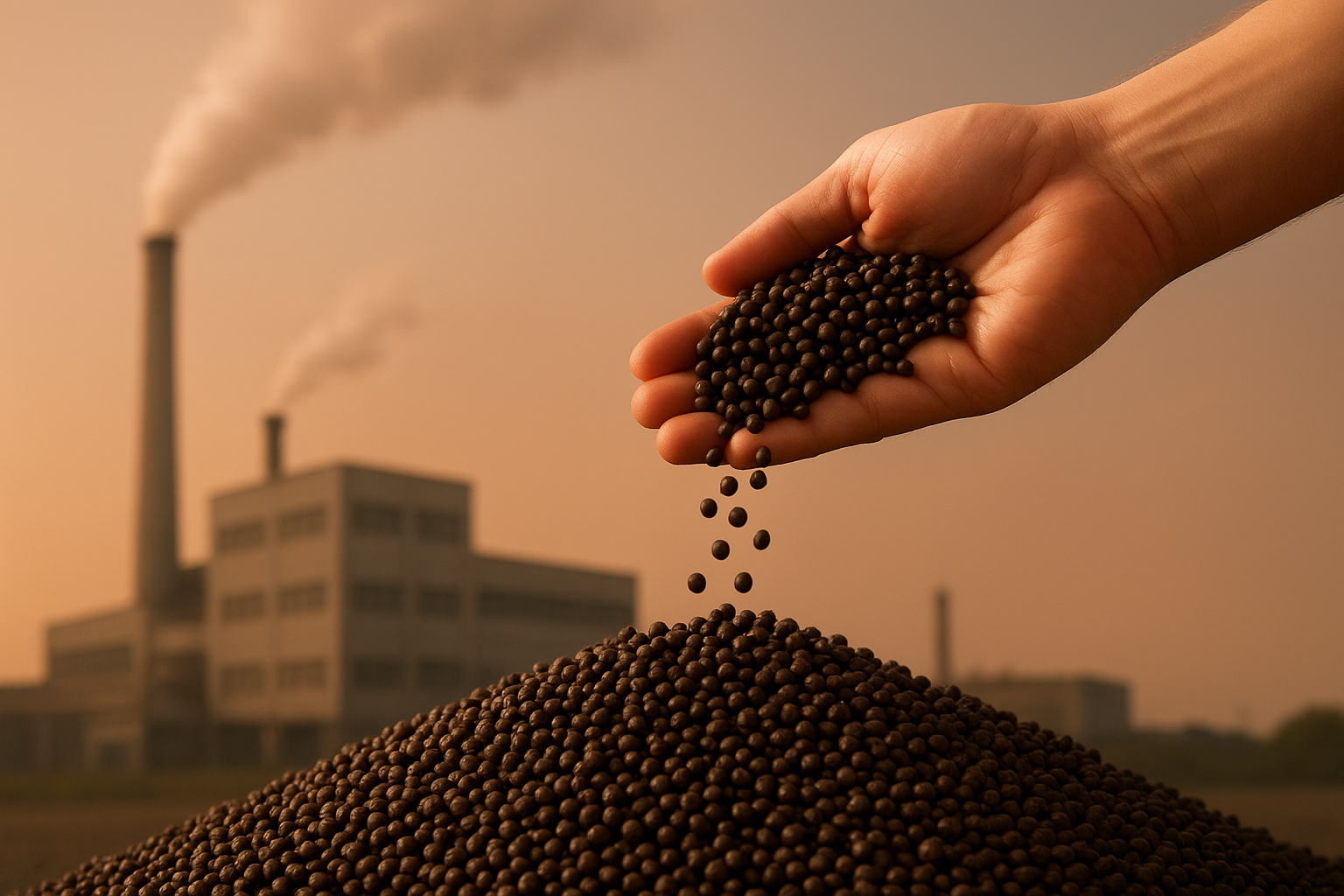 A Vale deu mais um passo para a redução na emissão de gases poluentes e iniciou os testes do uso de biocarvão na produção de pelotas de minério de ferro