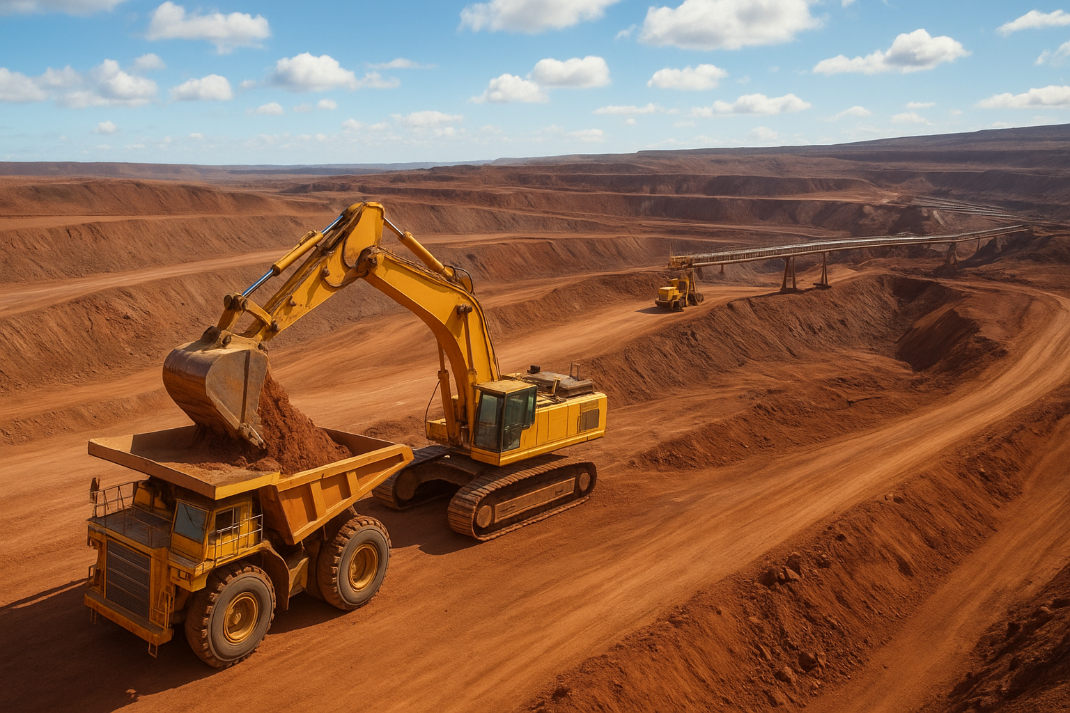 O estado do Pará conseguiu uma marca histórica de movimentação no setor de mineração, e o destaque do segmento foi o minério de ferro e a mineradora Vale