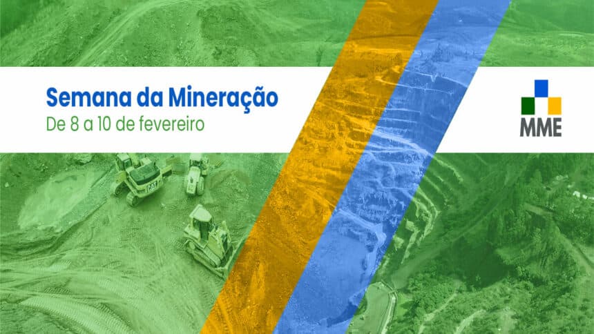 O Ministério de Minas e Energia irá promover a Semana da Mineração, com o intuito de discutir certas pautas dentro do setor, como a questão da sustentabilidade e planos da ANM
