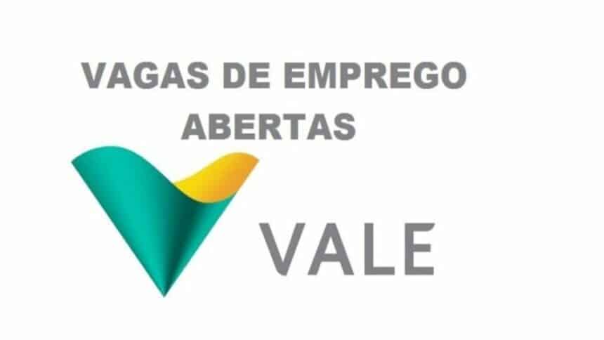 Mineradora Vale está com inscrições abertas em processos seletivos para o preenchimento de algumas vagas de emprego para profissionais da mineração por todo o estado de Minas Gerais