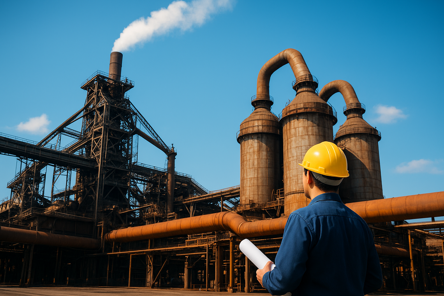 Apesar da baixa produtividade do aço no Irã, preços continuam subindo com Rússia ofertando metal a preços abaixo do previsto pela commodity. Queda chega a 48% em um ano! - Canva