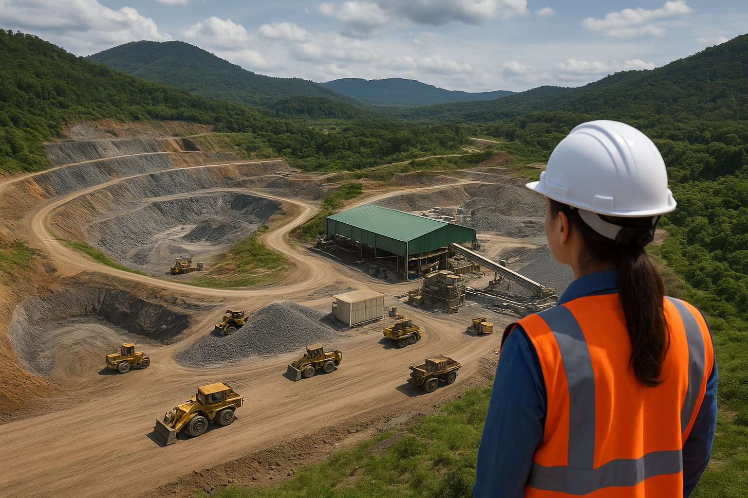 exploração mineral