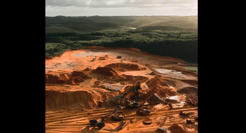 Atividade de Mineração na Bahia / Via CPG