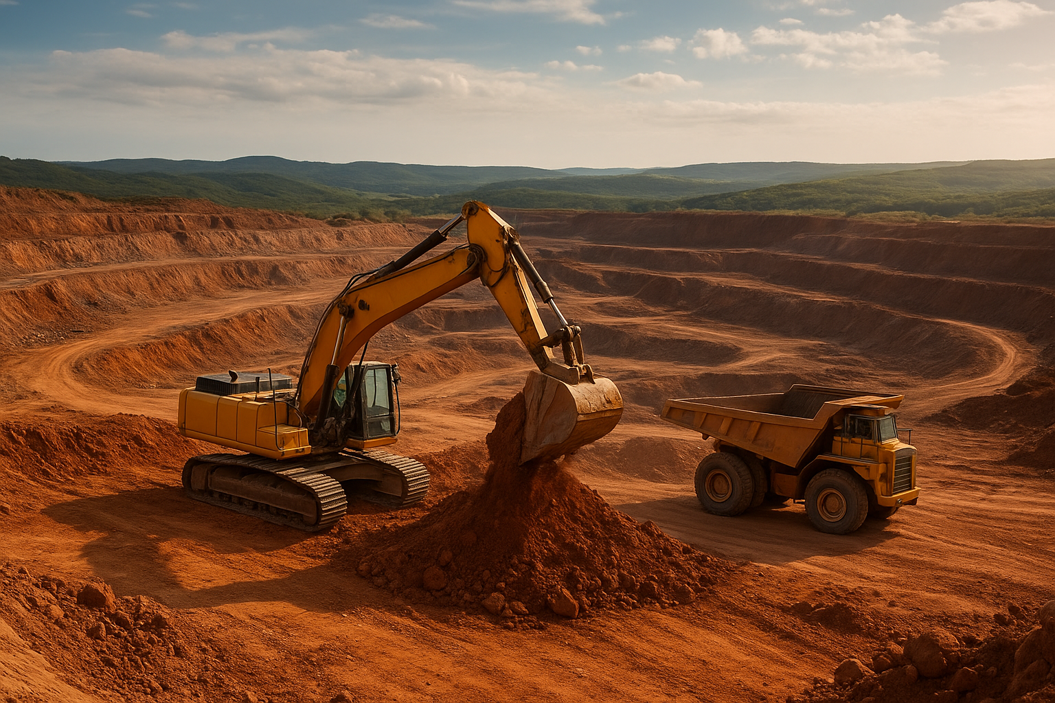 Atividade de Mineração na Bahia / Via CPG